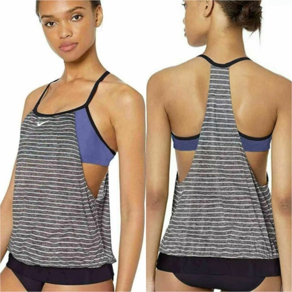 Nike Other - NIKE SWIM WOMEN’S LAYERED SPORT TANKINI